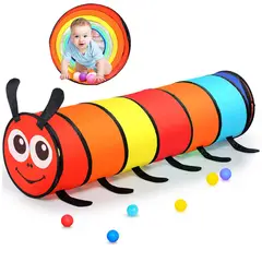 GENERICO - Túnel De Juego Para Niños Pequeños Plegable Juguetes Exterior Y Interior Regalo Para Niños