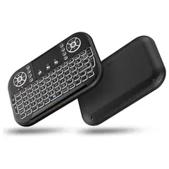 MALIK - Mini Teclado Smart TV Bluetooth WiFi Control Multimedia