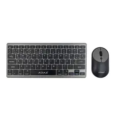 MALIK - Kit Teclado Mouse Bluetooth A-1011B Oficina Hogar