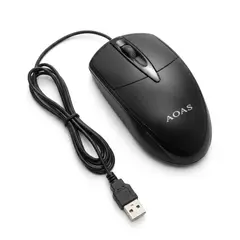MALIK - Mouse Oficina USB M29 Ergonómico Negro