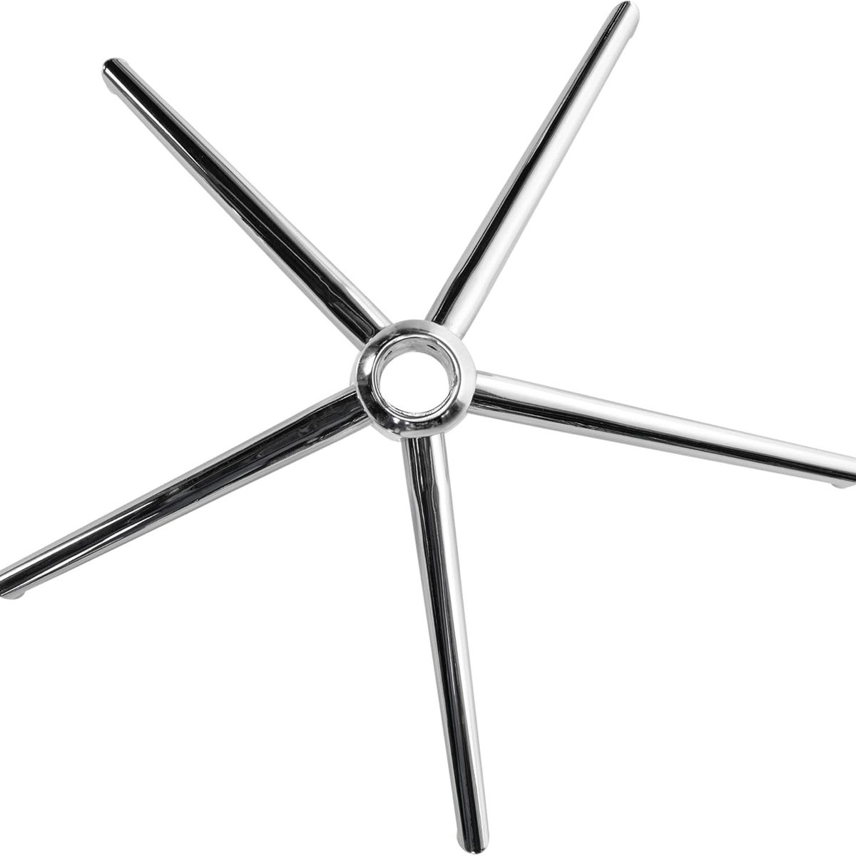 KUANGYE - Base Estrella De Acero Cromado Para Silla 700 Mm