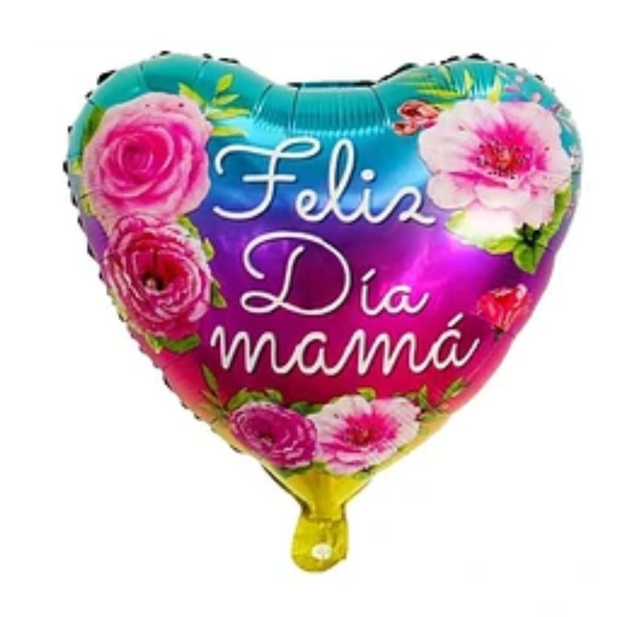 GENERICO - Globo metálico día de la madre multicolor 45cm