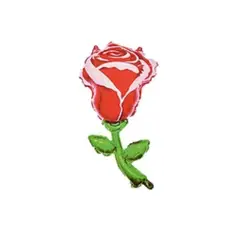 GENERICO - Globo metálico rosa roja