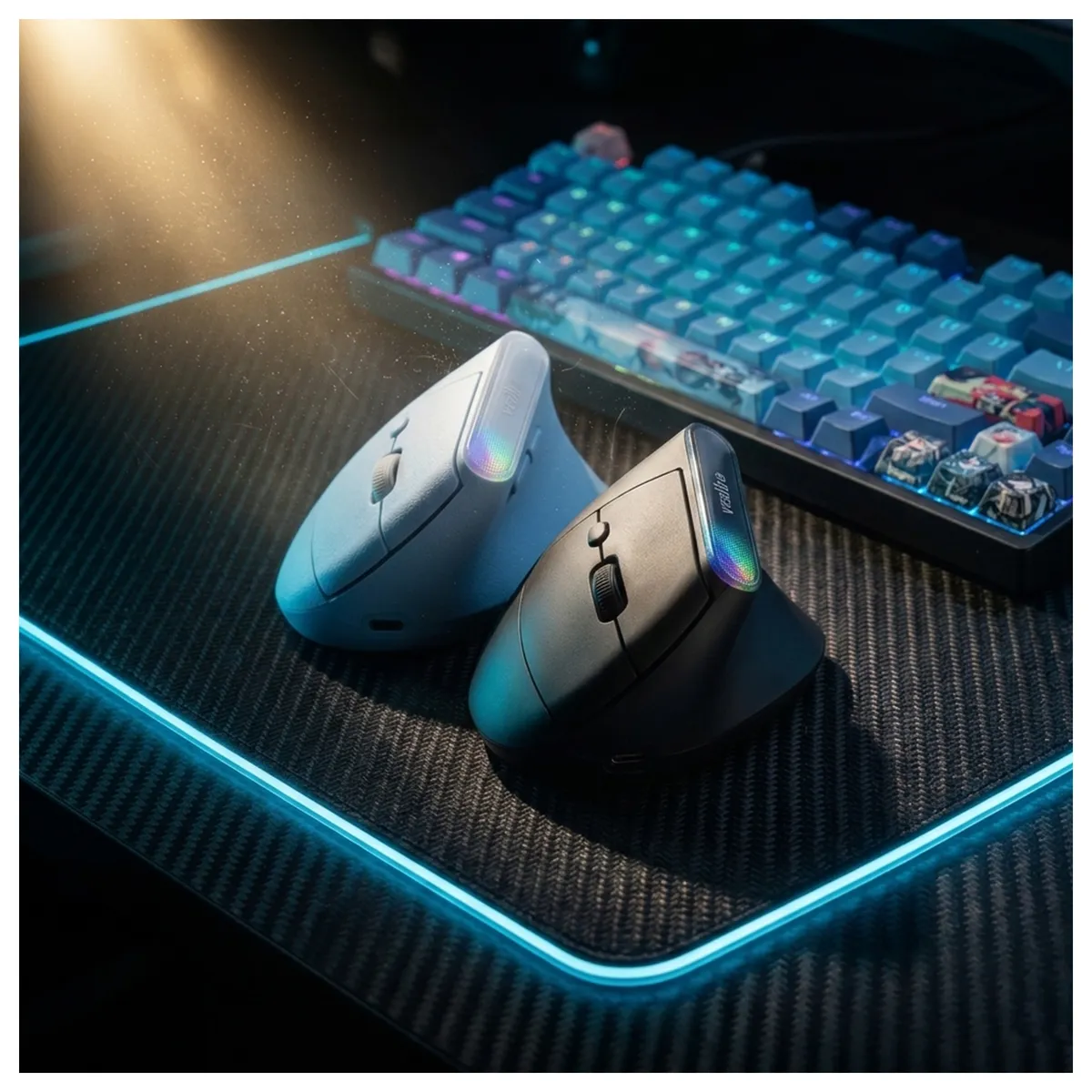 MALIK - Mouse Ergonómico Vertical WB-889 Inalámbrico