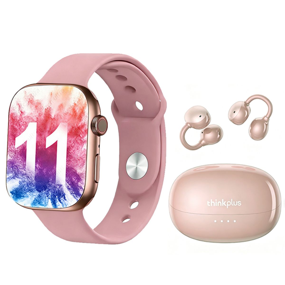 LENOVO - Audífonos Lenovo LK6 Bluetooth y S11 Reloj inteligente