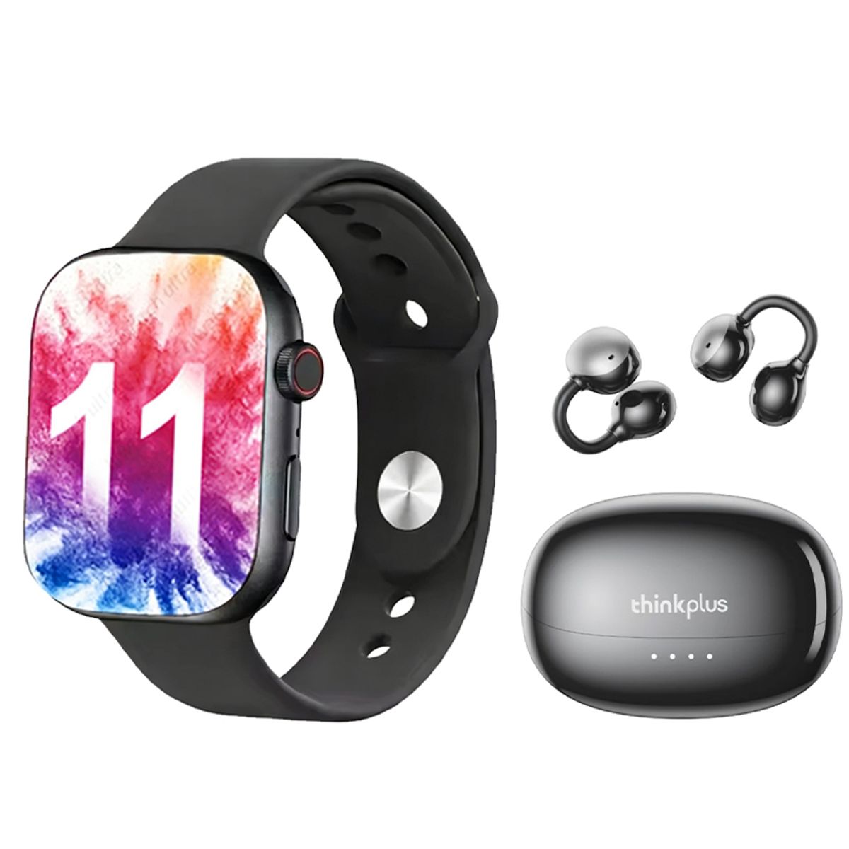 LENOVO - Audífonos Lenovo LK6 Bluetooth y S11 Reloj inteligente