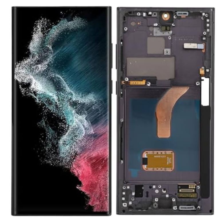 Pantalla completa con marco para Samsung S22 ULTRA…