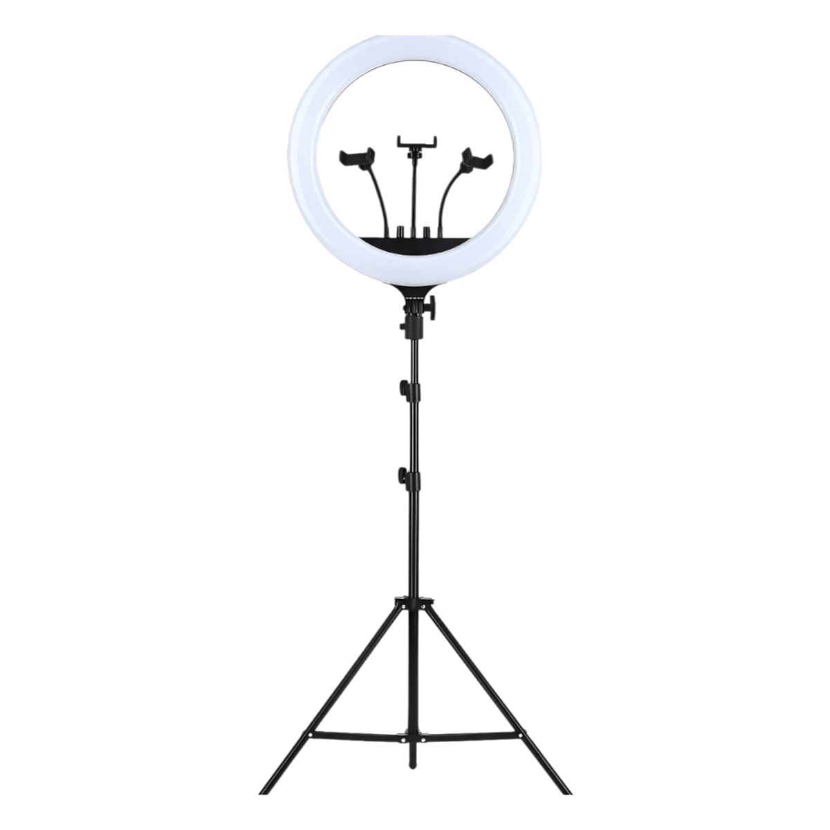 MALIK - Aro Luz LED 38 cm LJJ-38 Kit Trípode Fotografía