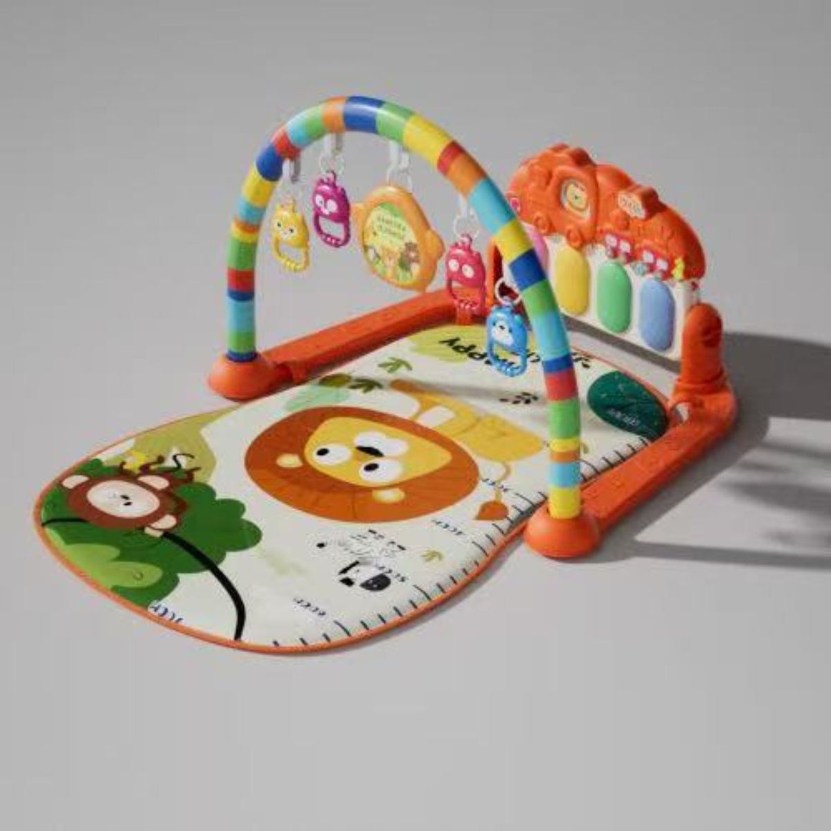 BABYLUNA - Alfombra Gimnasio Musical Con Piano Para Bebe León