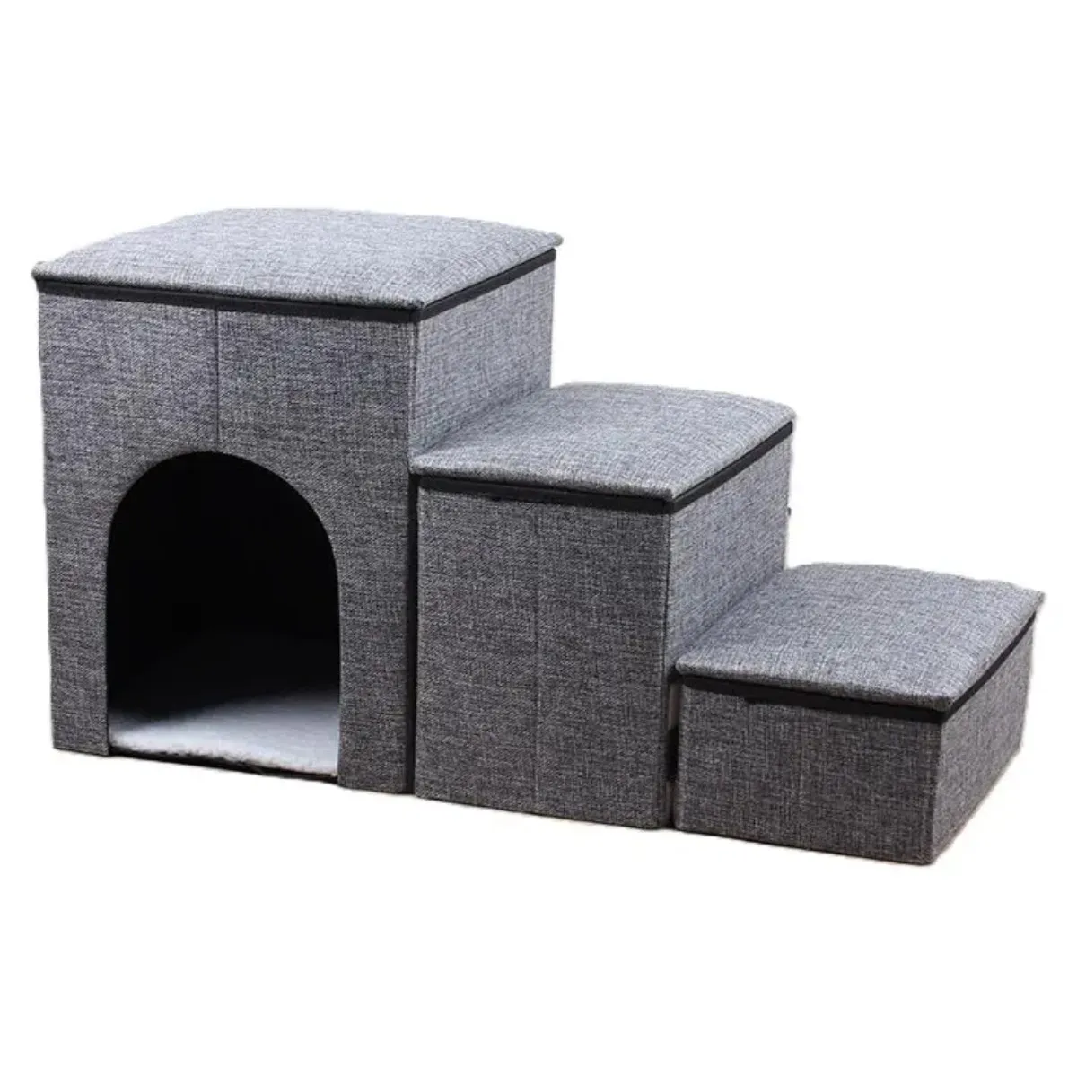 GENERICO - Cama Y Escalera 2 En 1 Acolchada Para Mascota Plegable BELUG