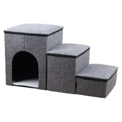 GENERICO - Cama Y Escalera 2 En 1 Acolchada Para Mascota Plegable BELUG