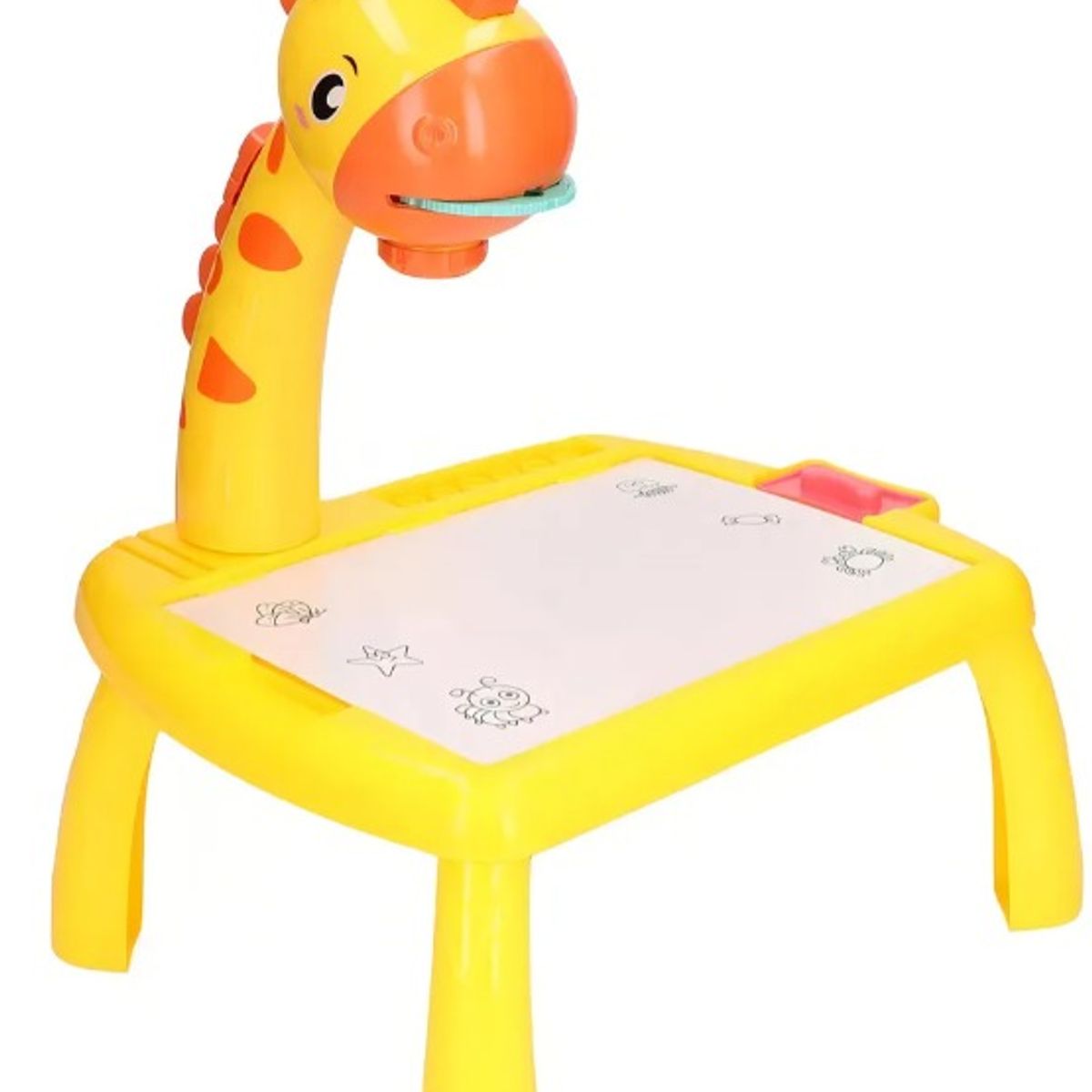 GENERICO - Mini Proyector Mesa De Dibujo Para Niños Jirafa Juguete Didáctico AMARILLO