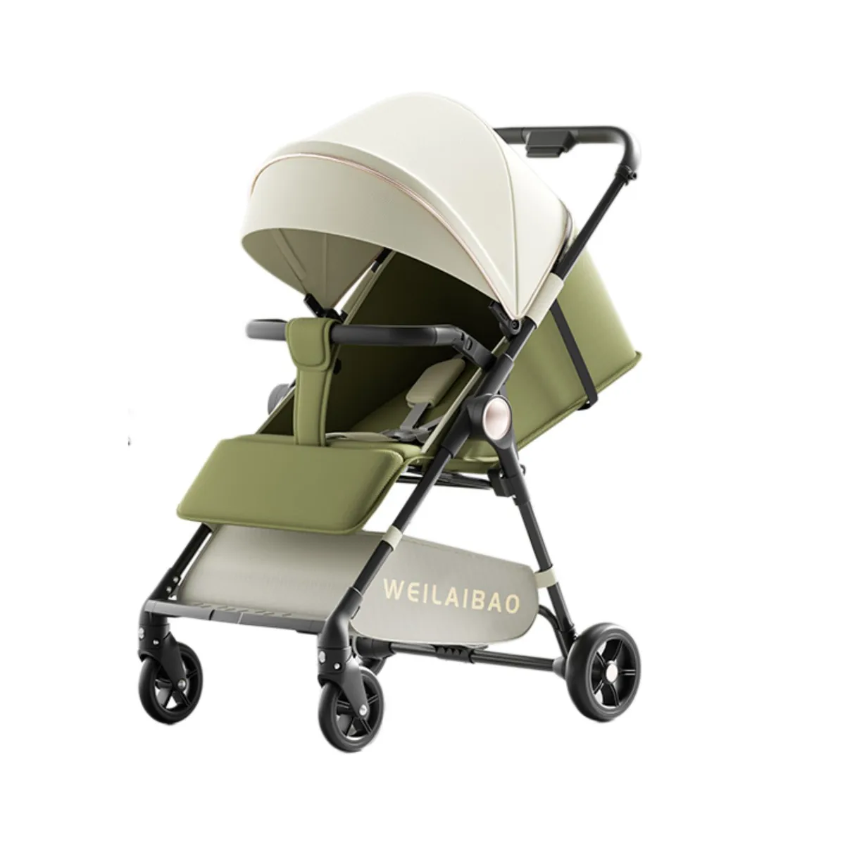 BABYLUNA - Coche De Paseo Liviano Plegable Y Ajustable Para Bebe
