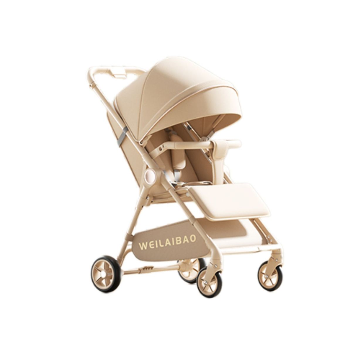 BABYLUNA - Coche De Paseo Liviano Plegable Y Ajustable Para Bebe
