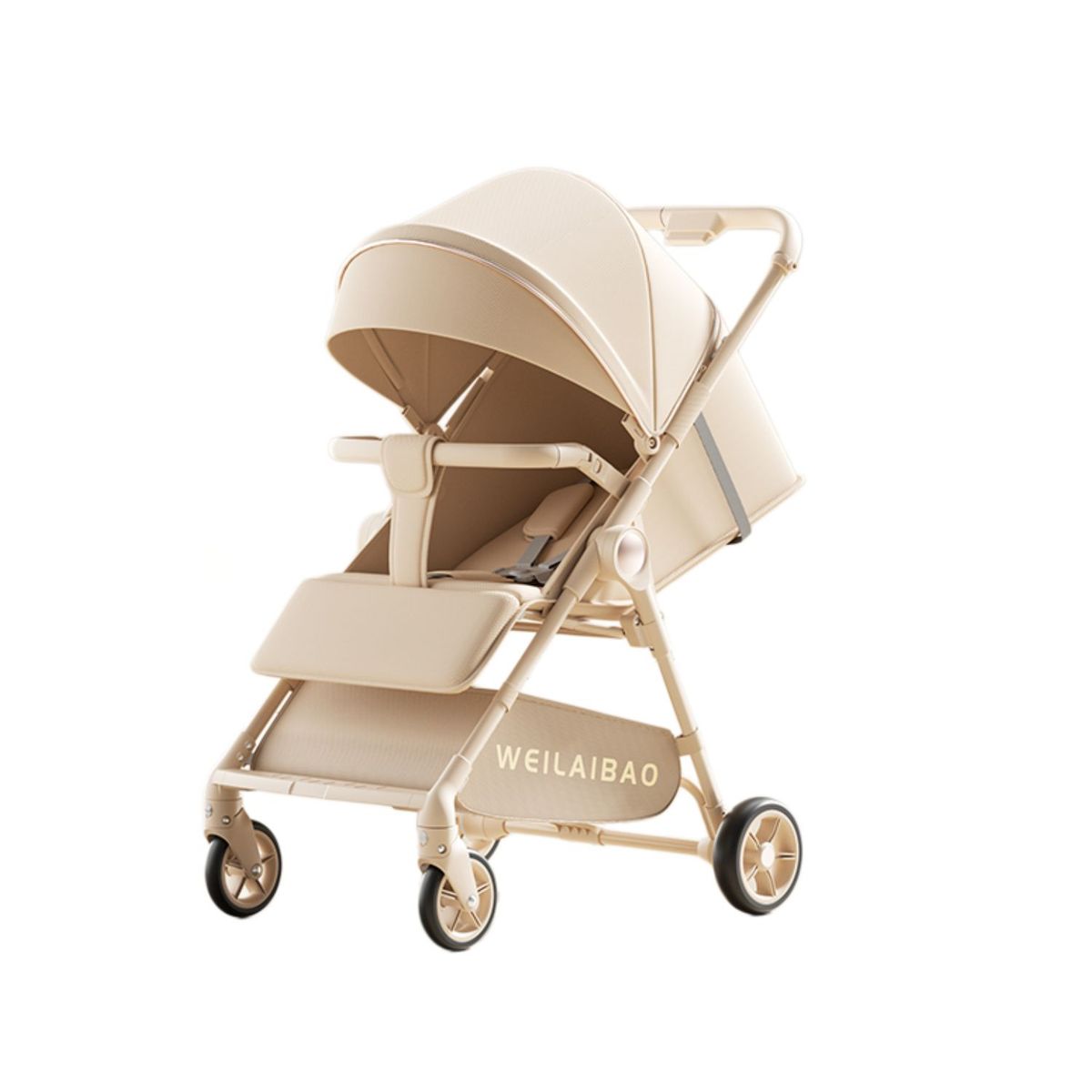 BABYLUNA - Coche De Paseo Liviano Plegable Y Ajustable Para Bebe