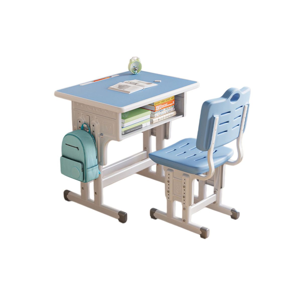 BABYLUNA - Mesa Escritorio Y Silla Ajustables Para Estudio, Pintar y Juegos