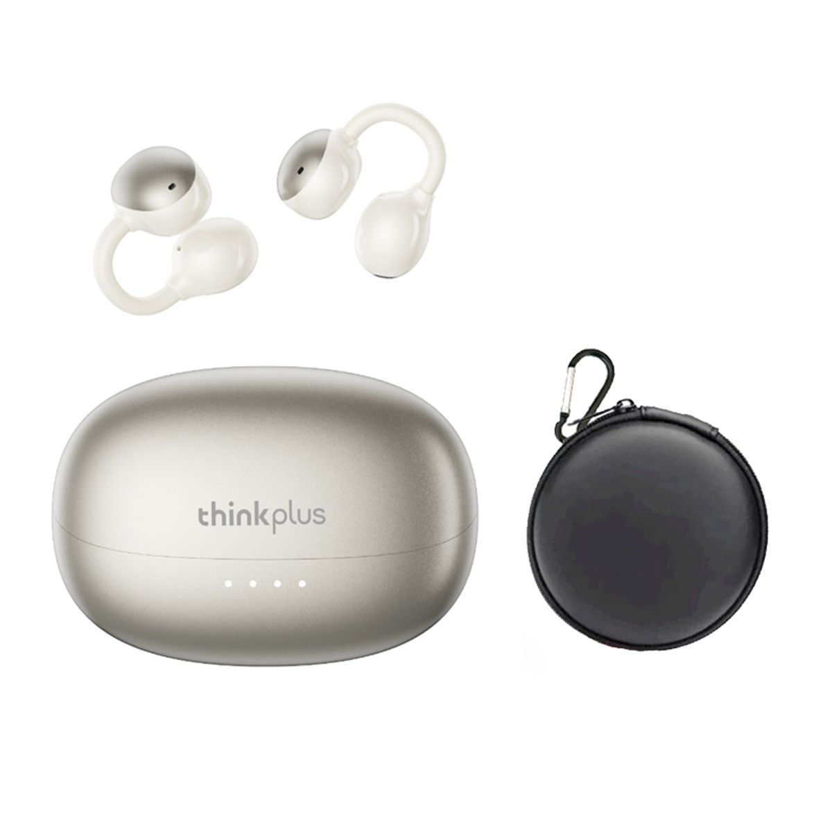 LENOVO - Audífonos Lenovo Clip Pro LK6 TWS  Bluetooth 54 Y Estuche