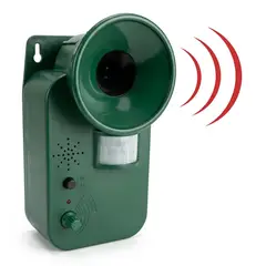 GENERICO - Repelente Ultrasónico con Sensor de Movimiento 8 Metros