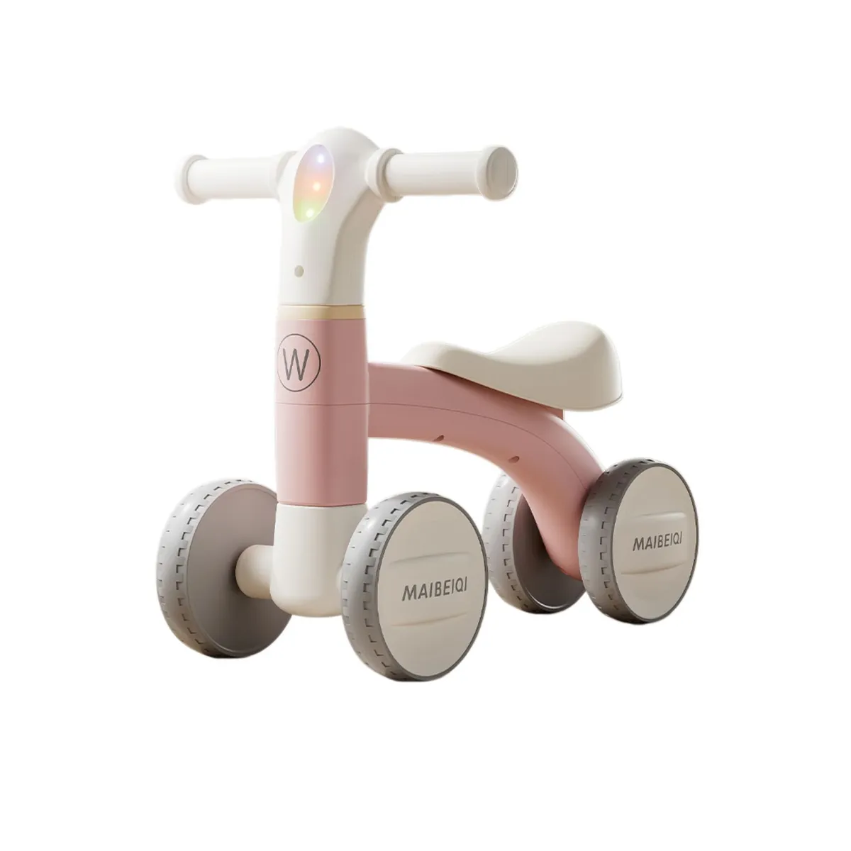 BABYLUNA - Andador Correpasillos Infantil De Equilibrio Con Música Y Luces Rosa