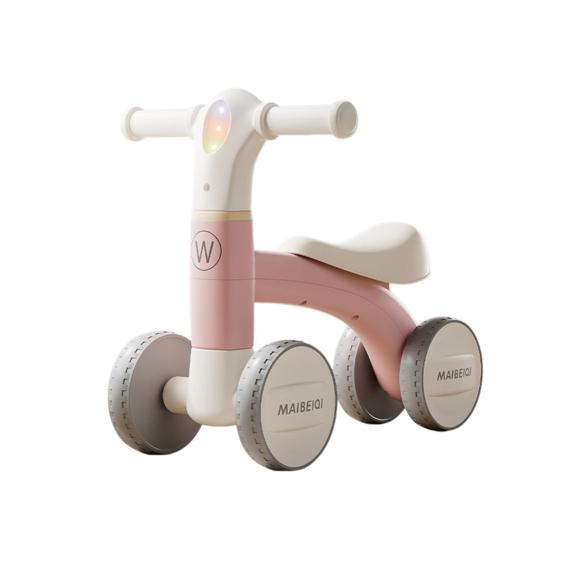 BABYLUNA - Andador Correpasillos Infantil De Equilibrio Con Música Y Luces Rosa