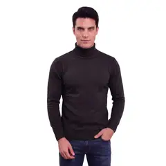 LOOK SHOP - Sweater Tejido Hombre Cuello Subido Beatle. 096