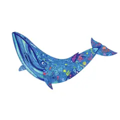 HAPE - Rompecabeza ballena jorobada brillante