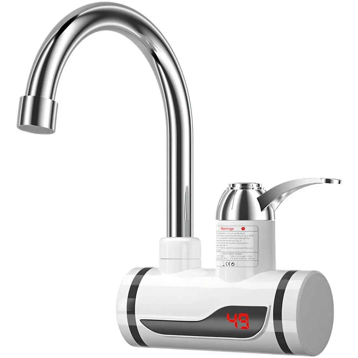 GENERICO - Llave Agua Caliente Grifo Cocina Baño Lavadero
