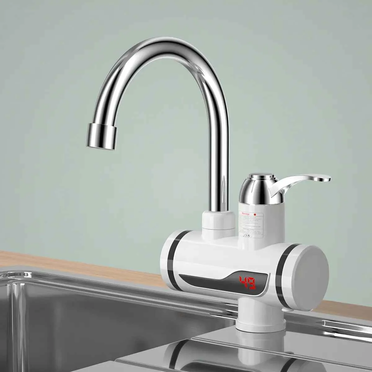 GENERICO - Llave Agua Caliente Grifo Cocina Baño Lavadero