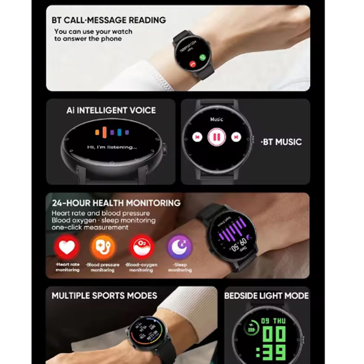 LENOVO - Lenovo LK6 Audífonos y Toumi Fit 2 Reloj inteligente