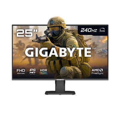 Gigabyte Monitor Gamer 25 Gs25F2A 240Hz Ips Fhd Freesync