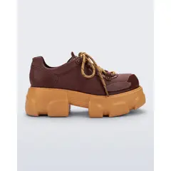 MELISSA - Zapatilla Camp Amarillo Marrón