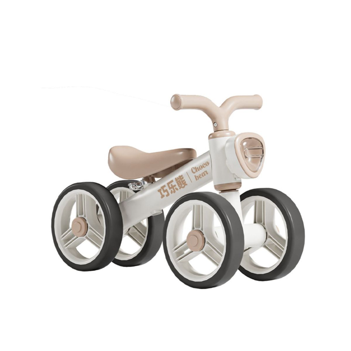 BABYLUNA - Andador Correpasillos 4 Ruedas Premium De Equilibrio Con Faro Y Música