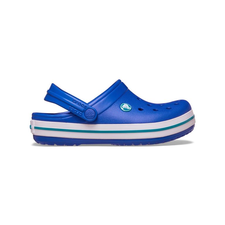 Zueco Niños Grandes Azul Crocband Clog K