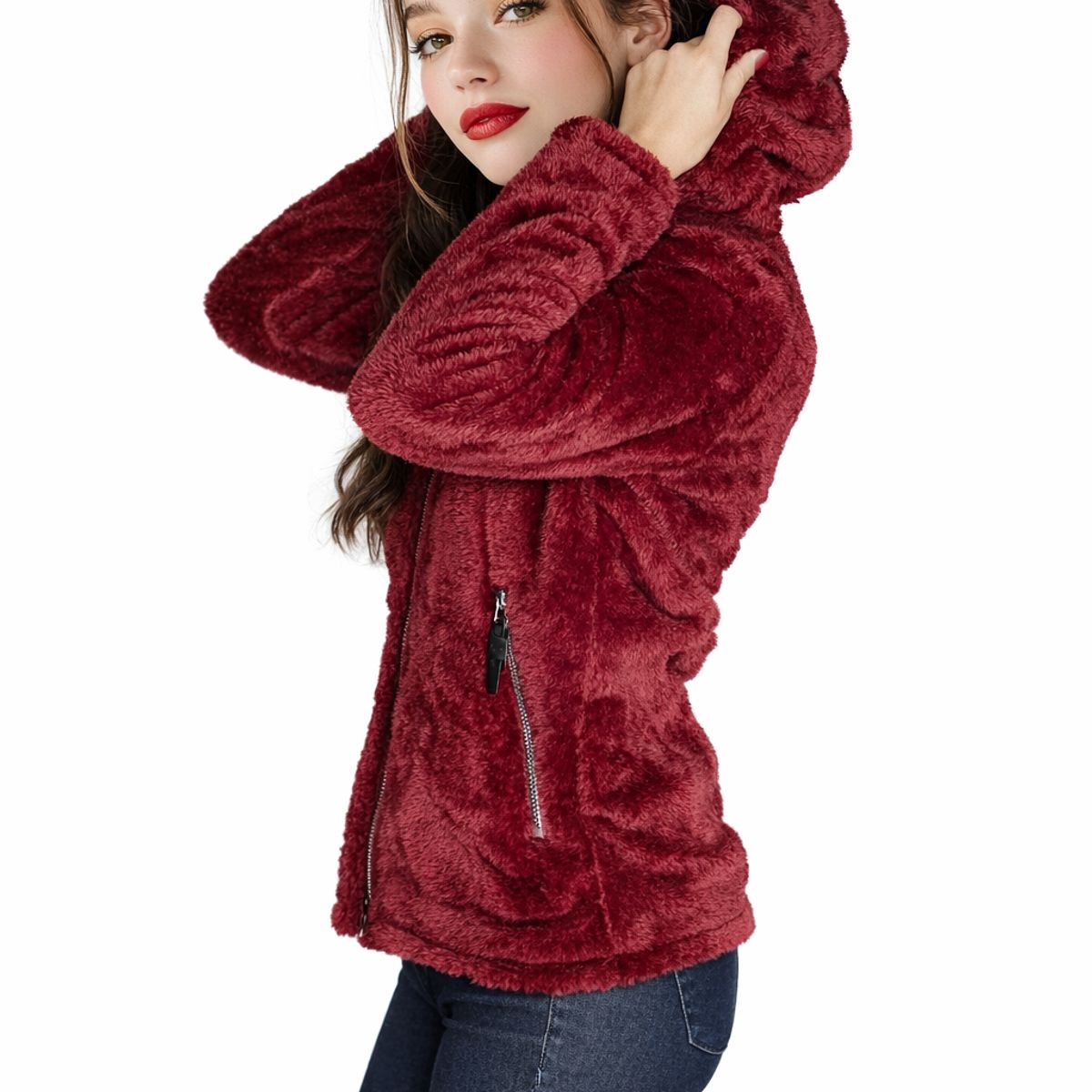 TENTATION - Parka Reversible Sherpa