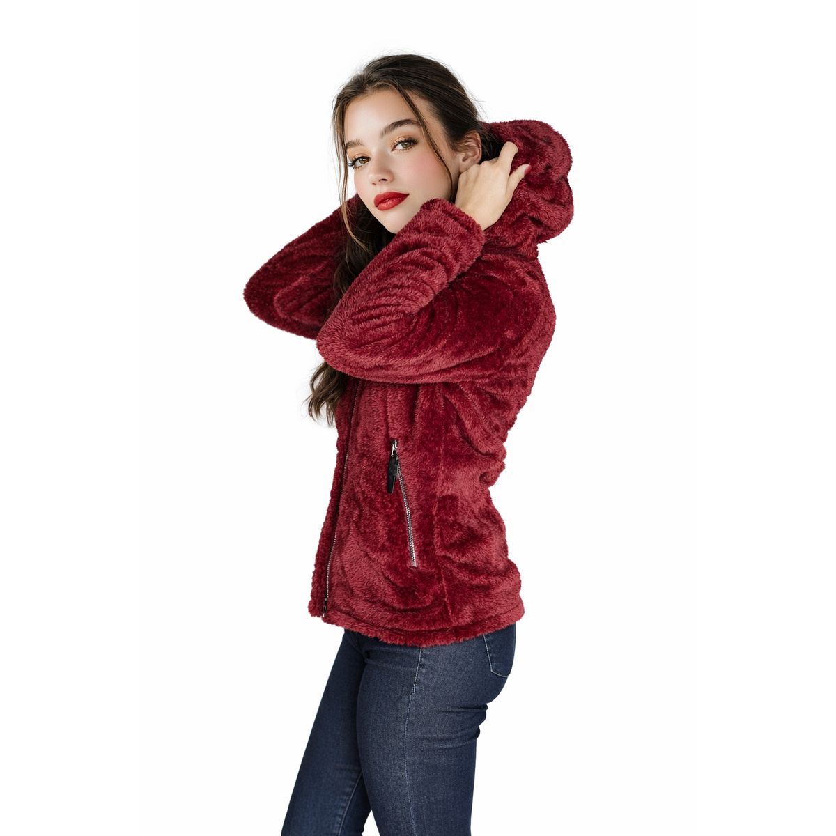 TENTATION - Parka Reversible Sherpa