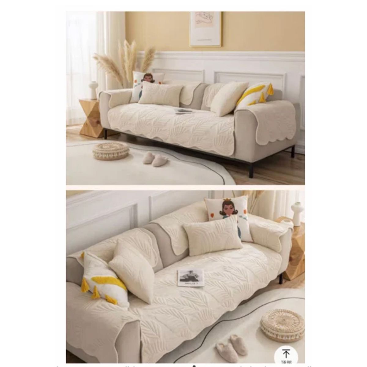 GENERICO - Fundas Mat Sofa 3 Cuerpos 5 Piezas