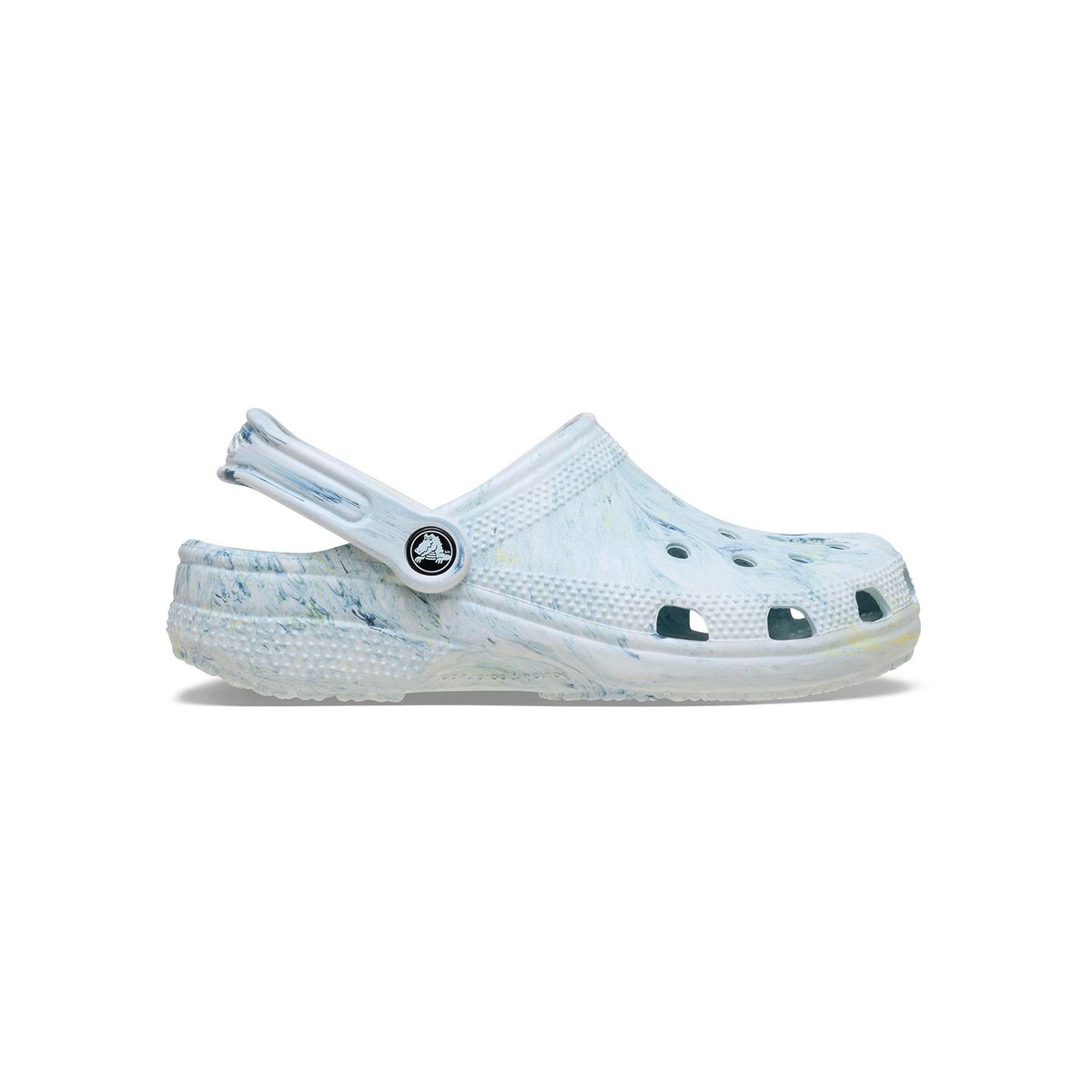 CROCS - Zueco Unisex Classic Marbled Clog Blanco CROCS