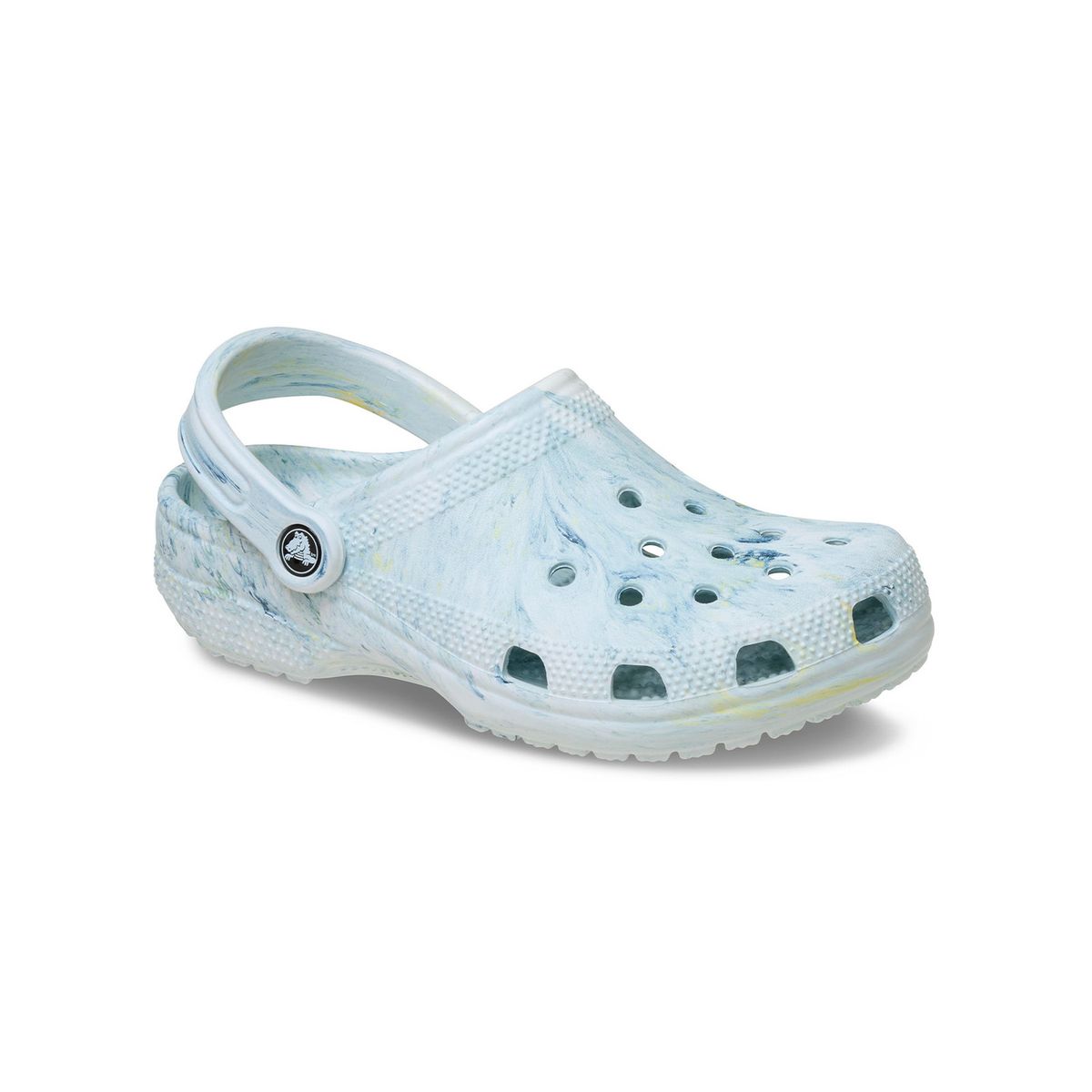 CROCS - Zueco Unisex Classic Marbled Clog Blanco CROCS