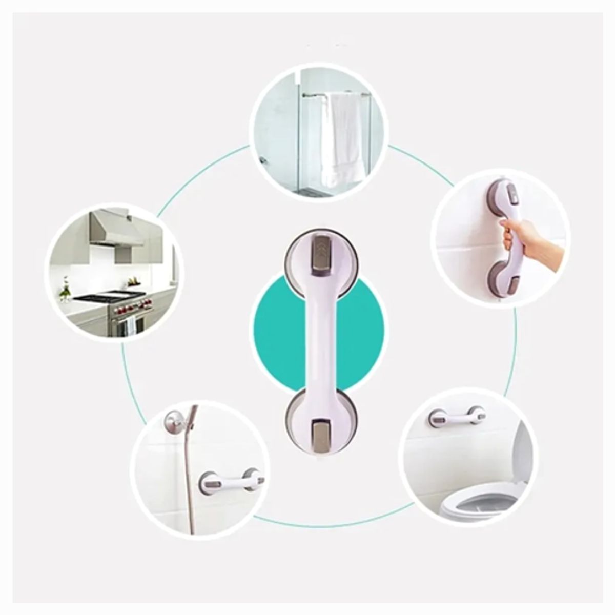 MOVI - Barra Soporte de Baño y Muros No Mas Caídas