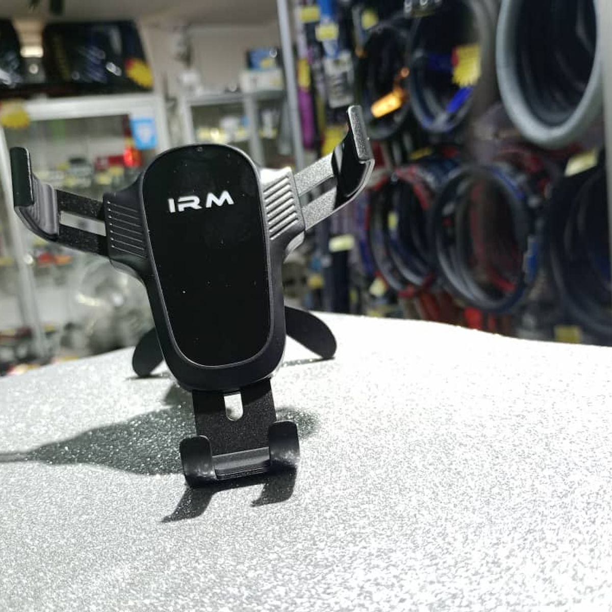 GENERICO - Soporte de teléfono smartphones para autos, con clip anticaidas uso en rejilla de ventilación