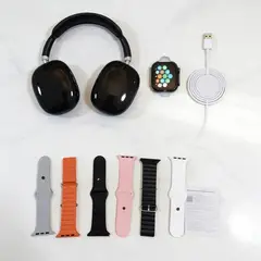 GENERICO - Pack smartwatch + audífonos Bluetooth + 6 correas