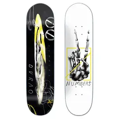 GENERICO - Skateboard Numbers Antonio Durao 8.3 Debut Pro Model