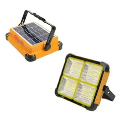 GENERICO - Reflector Luz Solar Portátil Led Luz Emergencia 12000ah carga USB