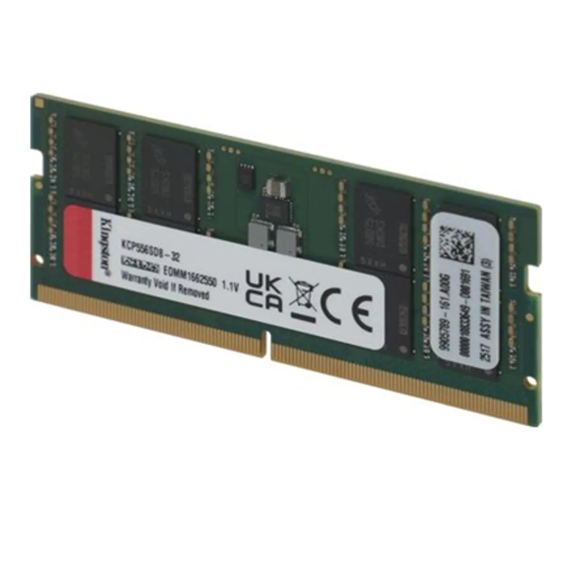 KINGSTON - MEMORIA RAM PARA NOTEBOOK SODIMM 32GB DDR5 KINGSTON KCP556SD8-32