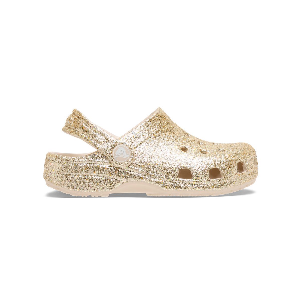 CROCS - Zueco Niños Pequeños Classic Clog Glitter Dorado Crocs CROCS