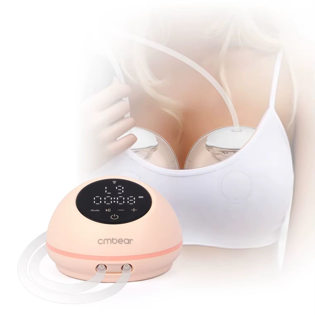 GENERICO - Extractor de Leche Materna Eléctrico CMBEAR Manos Libres