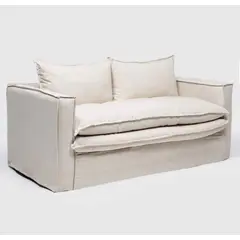 GENERICO - SOFA ORION 3 CUERPOS TAPIZADO LINO 190 CM