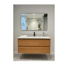 GENERICO - Espejo Biselado L15 Sin Marco 50x80cm