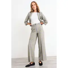 IO - Pantalon Fantasia Mujer Gris