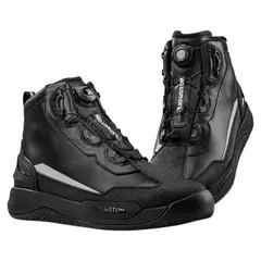 MOTOWOLF - Zapatos Impermeables De Cuero Para Motociclismo SH1